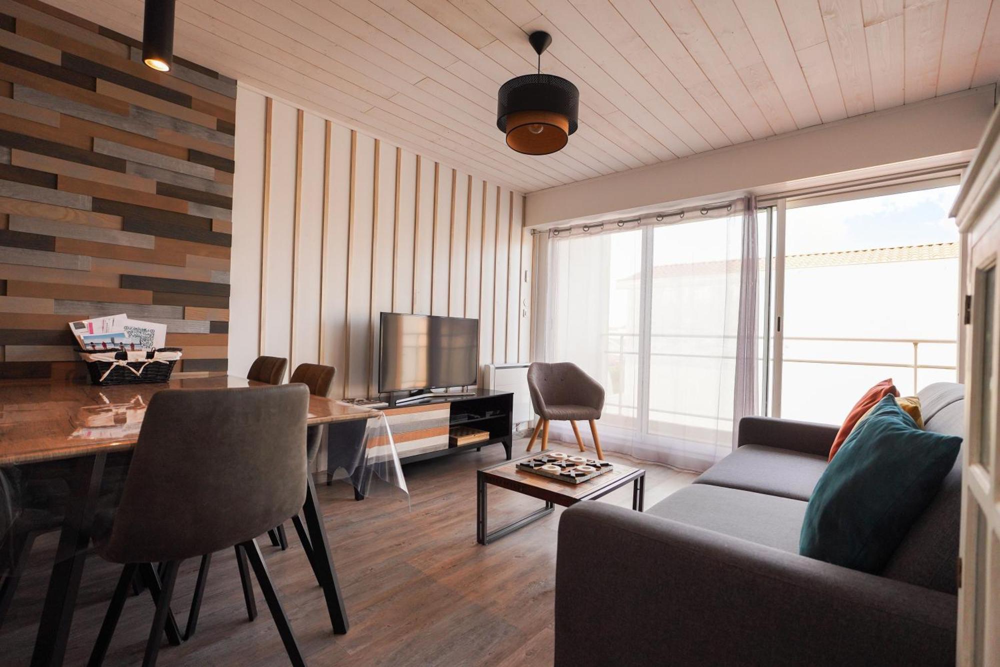 Superbe Appart.55M2 - 200M Ocean Et Parking Biscarrosse Zewnętrze zdjęcie